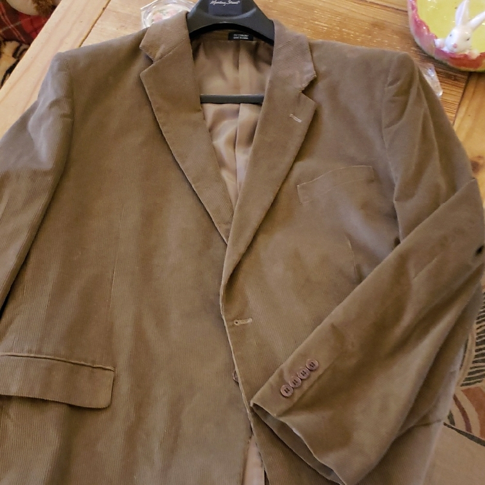 Meeting Street Corduroy Men's Brown Blazer